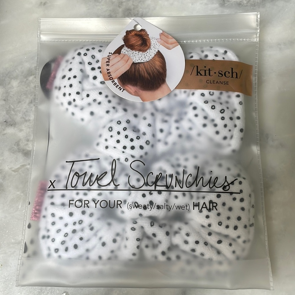 Kitsch Towel Scrunchies